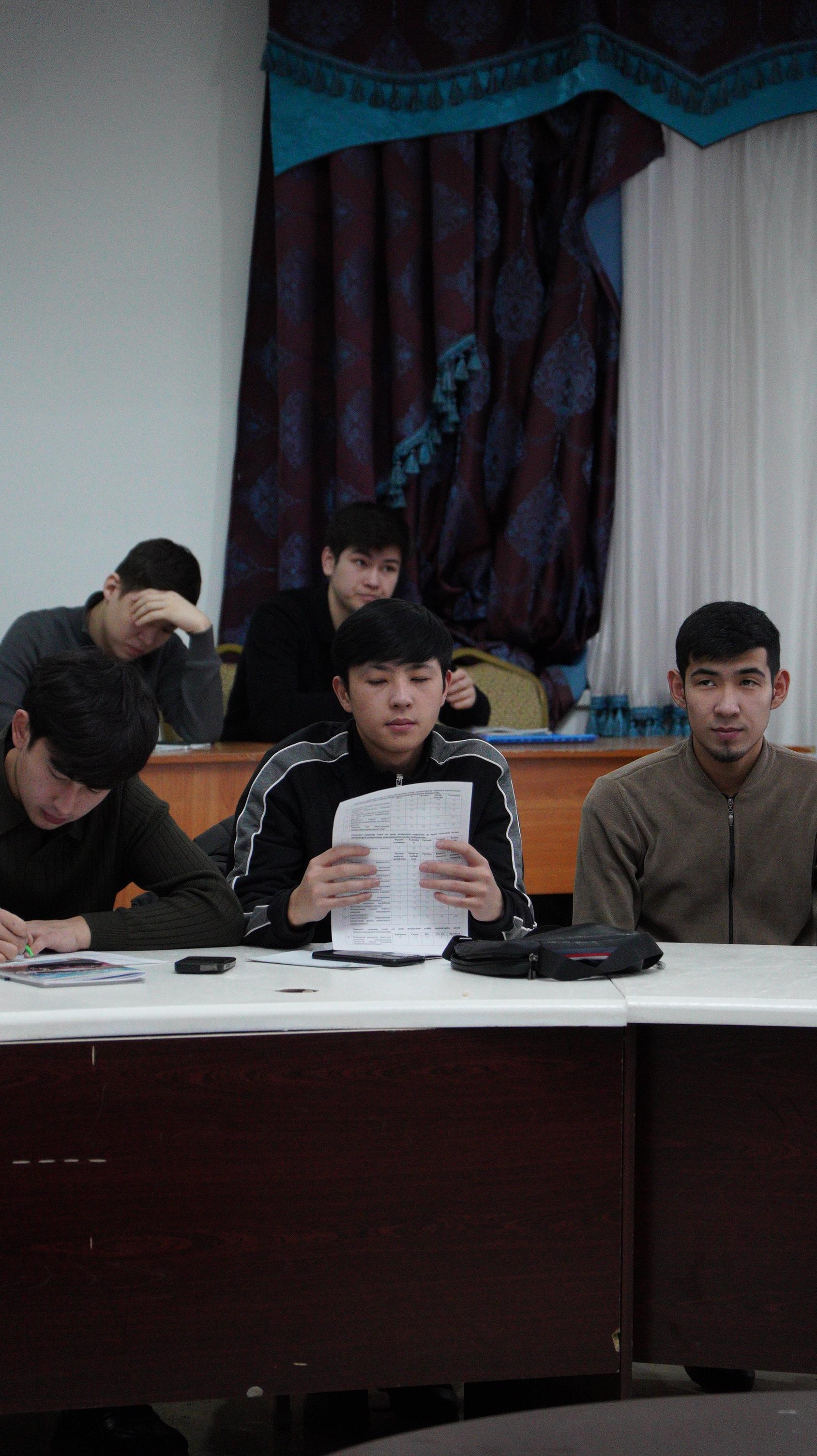 Сауалнама алу барысы